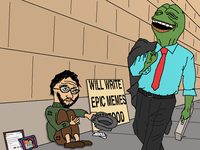 pepe businessman laughs wojak 