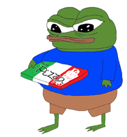 pepe carries pizza 