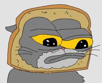 pepe cat toast 