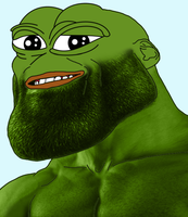 pepe chad face 