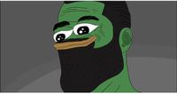 pepe chad full beard 