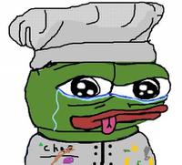 pepe chef crying 