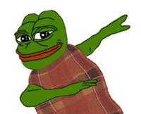 pepe comfy dab 