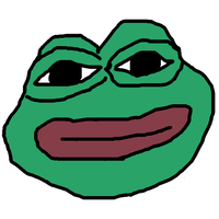 pepe computer paint face 