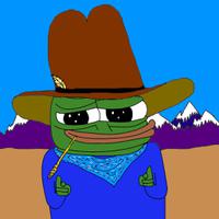 pepe cowboy ten gallon hat 