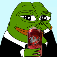 pepe cracks dr pepper 