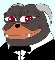 pepe demon tuxedo 