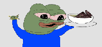 pepe eating bat soup 