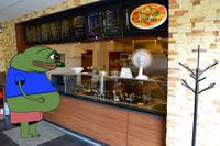 pepe fat ordering pizza 