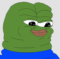 pepe fat smirking 