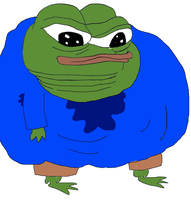 pepe fat sweating 