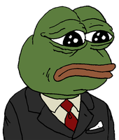 pepe feels suit tie 