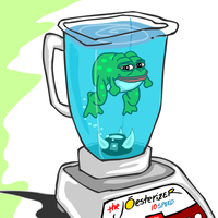 pepe frog in blender smug 