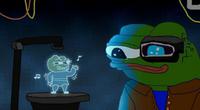 pepe future cybord creates hologram 