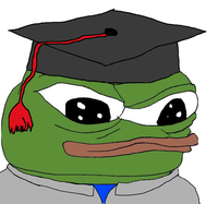 pepe graduation cap 