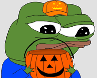 pepe halloween pumpkin 