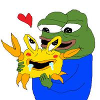 pepe holds snib 