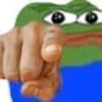 pepe human hand pointing at you 