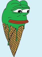 pepe ice cream cone 