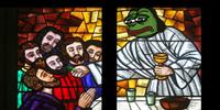 pepe jesus stained glass window 