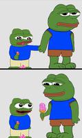 pepe kids drops icecream dad buys new one 