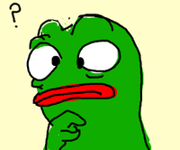 pepe knockoff confused 