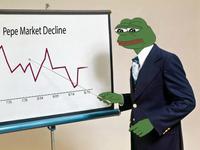 pepe market decline graph 