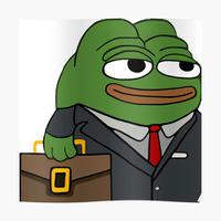 pepe mini businessman with suitcase 