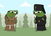 pepe monk and orthodox priest 