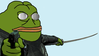 pepe morpheus gun sword 