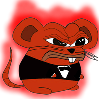 pepe mouse tuxedo angry 