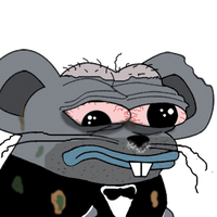 pepe mouse tuxedo rotting rock bottom 