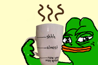 pepe office coffee cup 