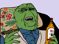 pepe old man laughing 