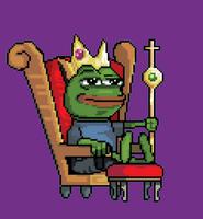 pepe on throne bitart 