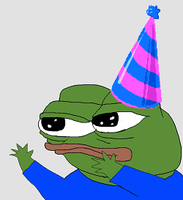 pepe party hat 