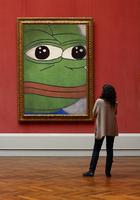 pepe picture in museum 