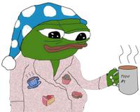 pepe robe nightcap tea 