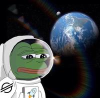 pepe sad astronaut 
