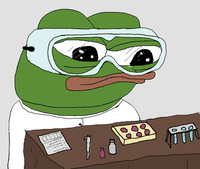 pepe scientist in lab 