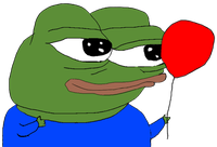 pepe smapp red balloon 