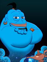 pepe smug genie 