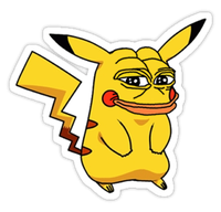 pepe smug pikachu 