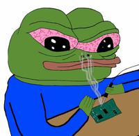 pepe soldering circuit board 