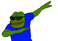 pepe sunglasses dabbing 