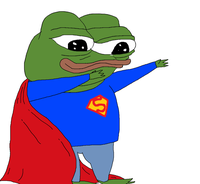 pepe superman costume 