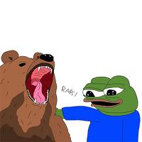 pepe taps bear 