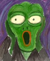 pepe the scream 