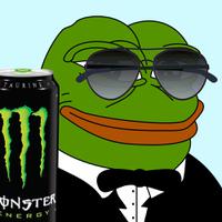 pepe tux monster energy 