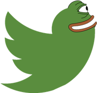pepe twitter bird logo 